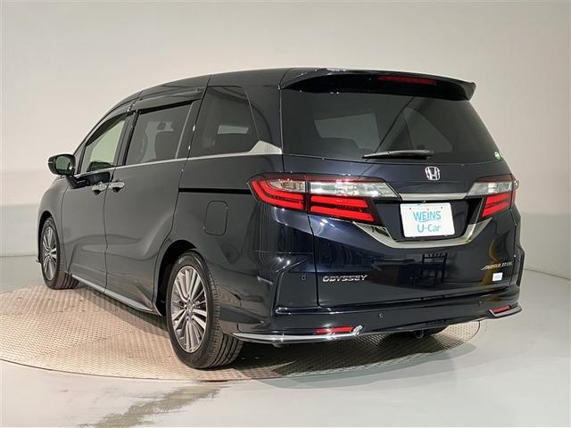 オデッセイ アブソルート・ＥＸホンダセンシング　フルセグテレビ　ワンオーナ　アルミ　横滑り防止装置　Ｐシート　軽減ブレーキ　ナビ＆ＴＶ　スマキー　サイドエアバック　ＥＴＣ車載器　エアバック　ＡＢＳ　ドライブレコーダー　盗難防止　オートエアコン（4枚目）