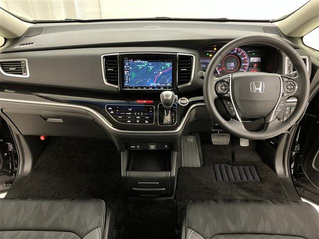 オデッセイ アブソルート・ＥＸホンダセンシング　フルセグテレビ　ワンオーナ　アルミ　横滑り防止装置　Ｐシート　軽減ブレーキ　ナビ＆ＴＶ　スマキー　サイドエアバック　ＥＴＣ車載器　エアバック　ＡＢＳ　ドライブレコーダー　盗難防止　オートエアコン（5枚目）