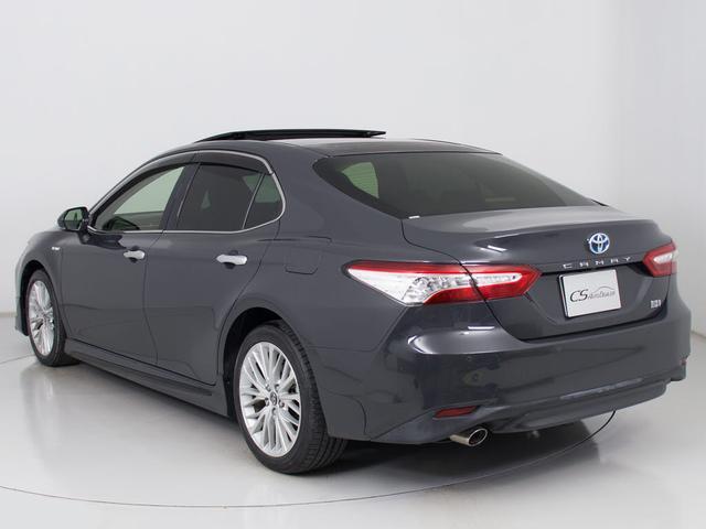 カムリ Ｇレザーパッケージ　（オートサロンカラードラバイドグレーＢＭＷ）（禁煙車）（パノラマムーンルーフ）（フルエアロカスタム）（メーカーオプションＳＤナビ）（セーフティセンスレーダークルーズ）（プリクラッシュＢＳＭ）（黒本革）（15枚目）