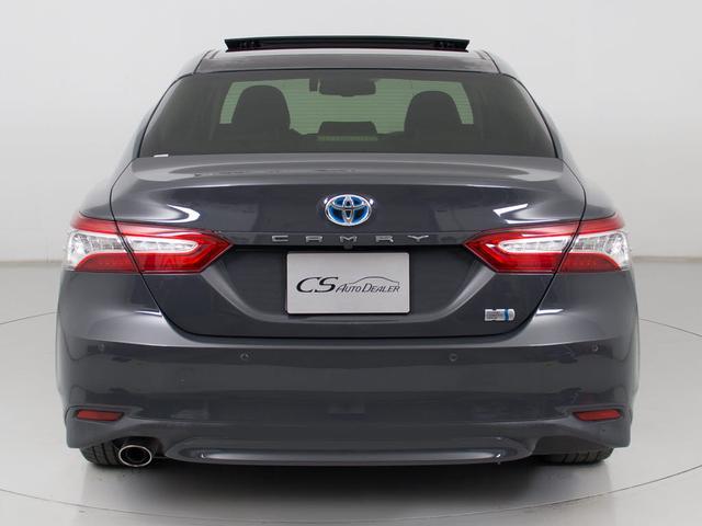 カムリ Ｇレザーパッケージ　（オートサロンカラードラバイドグレーＢＭＷ）（禁煙車）（パノラマムーンルーフ）（フルエアロカスタム）（メーカーオプションＳＤナビ）（セーフティセンスレーダークルーズ）（プリクラッシュＢＳＭ）（黒本革）（16枚目）