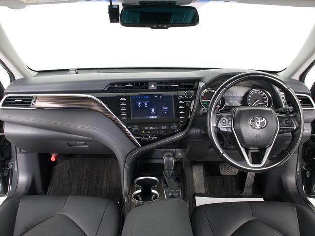カムリ Ｇレザーパッケージ　（オートサロンカラードラバイドグレーＢＭＷ）（禁煙車）（パノラマムーンルーフ）（フルエアロカスタム）（メーカーオプションＳＤナビ）（セーフティセンスレーダークルーズ）（プリクラッシュＢＳＭ）（黒本革）（26枚目）