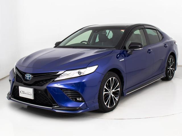 カムリ ＷＳレザーパッケージ　（禁煙車）（黒本革）（ＴＲＤフルエアロ）（ＴＲＤマフラー）（セーフティセンス）（プリクラッシュ）（レーダークルーズ）（シートヒーター）（ＢＳＭ）（ヘッドアップディスプレイ）（ＬＥＤライト）（ＳＤナビ）（12枚目）