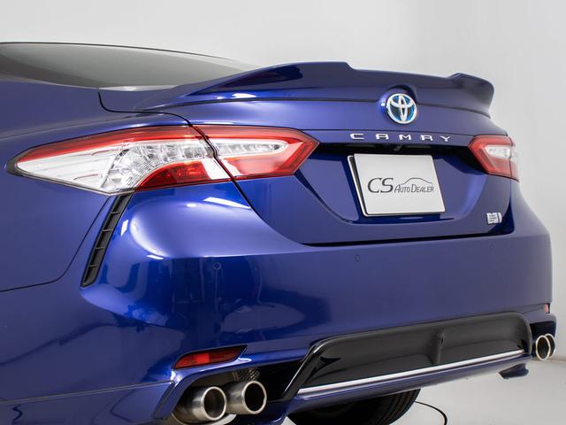 カムリ ＷＳレザーパッケージ　（禁煙車）（黒本革）（ＴＲＤフルエアロ）（ＴＲＤマフラー）（セーフティセンス）（プリクラッシュ）（レーダークルーズ）（シートヒーター）（ＢＳＭ）（ヘッドアップディスプレイ）（ＬＥＤライト）（ＳＤナビ）（15枚目）