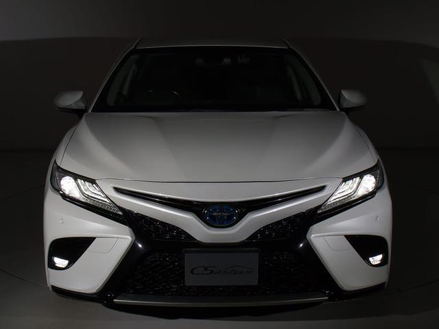 カムリ WS (トヨタセーフティセンス)(プリクラッシュ)(レーダークルーズ)(LDA)(クリアランスソナー)(LEDヘッドライト)(メーカーオプションSDマルチナビ)(ハーフレザーシート)(カラーバックモニター)(16枚目)