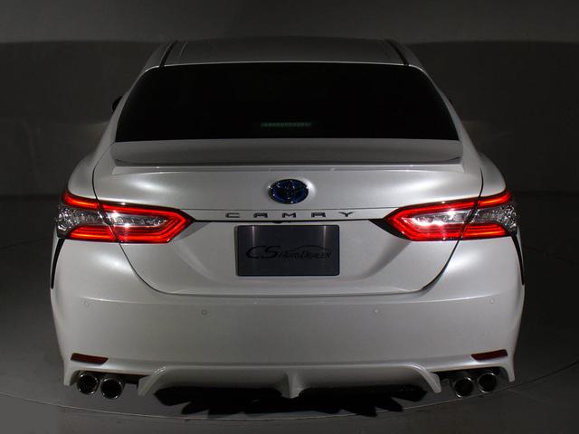 カムリ WS (トヨタセーフティセンス)(プリクラッシュ)(レーダークルーズ)(LDA)(クリアランスソナー)(LEDヘッドライト)(メーカーオプションSDマルチナビ)(ハーフレザーシート)(カラーバックモニター)(18枚目)