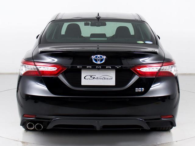 カムリ WSブラックエディション (禁煙)(特別仕様)(JBLサウンドシステム)(メーカーオプションSDナビ)(黒本革)(シートヒーター)(パワーシート)(トヨタセーフティセンス)(BSM)(クリアランスソナー)(LEDヘッドライト)(16枚目)