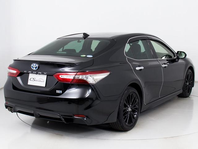 カムリ WSブラックエディション (禁煙)(特別仕様)(JBLサウンドシステム)(メーカーオプションSDナビ)(黒本革)(シートヒーター)(パワーシート)(トヨタセーフティセンス)(BSM)(クリアランスソナー)(LEDヘッドライト)(17枚目)