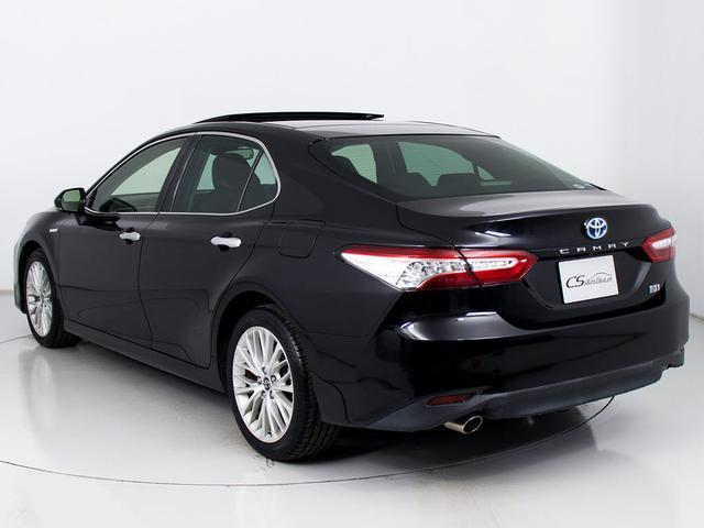 カムリ Ｇレザーパッケージ　（パノラマムーンルーフ）（新品スピンドル）（トヨタセーフティセンス）（プリクラッシュ）（レーダークルーズ）（ＬＤＡ）（メーカーオプションＳＤナビ）（ＬＥＤヘッドライト）（黒本革）（シートヒーター）（13枚目）