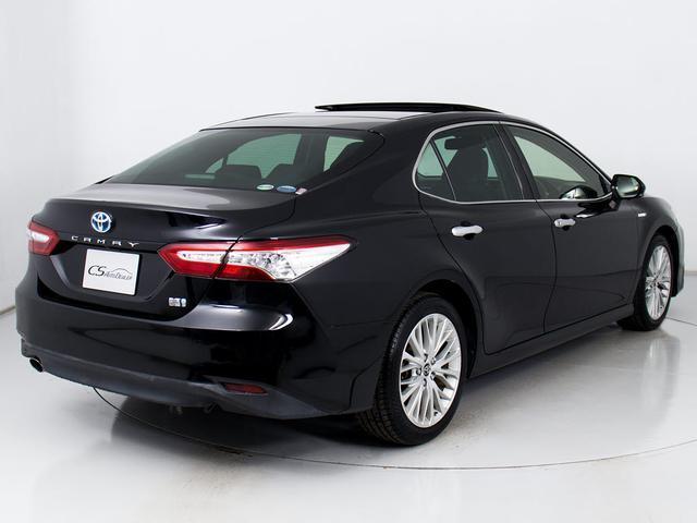 カムリ Ｇレザーパッケージ　（パノラマムーンルーフ）（新品スピンドル）（トヨタセーフティセンス）（プリクラッシュ）（レーダークルーズ）（ＬＤＡ）（メーカーオプションＳＤナビ）（ＬＥＤヘッドライト）（黒本革）（シートヒーター）（15枚目）