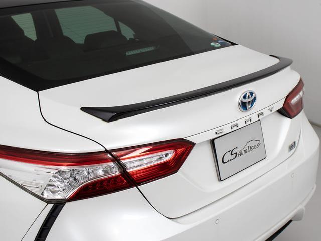 カムリ ＷＳレザーパッケージ　（新品タイヤ装着）（セーフティセンス）（レーダークルーズ）（プリクラッシュ）（ＬＤＡ）（ＢＳＭ）（黒本革シート）（クリアランスソナー）（トランクスポイラー）（メーカーオプションＳＤナビ）（17枚目）