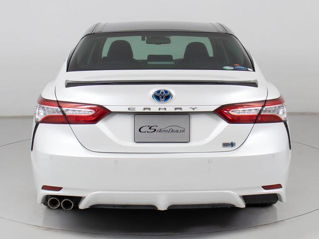 カムリ ＷＳレザーパッケージ　（新品タイヤ装着）（セーフティセンス）（レーダークルーズ）（プリクラッシュ）（ＬＤＡ）（ＢＳＭ）（黒本革シート）（クリアランスソナー）（トランクスポイラー）（メーカーオプションＳＤナビ）（18枚目）