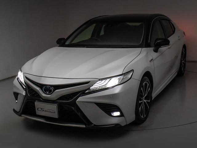 カムリ ＷＳレザーパッケージ　（新品タイヤ装着）（セーフティセンス）（レーダークルーズ）（プリクラッシュ）（ＬＤＡ）（ＢＳＭ）（黒本革シート）（クリアランスソナー）（トランクスポイラー）（メーカーオプションＳＤナビ）（22枚目）