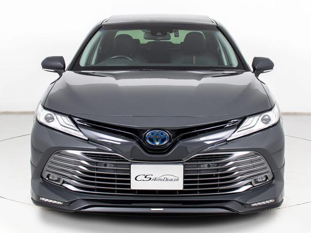 カムリ Ｇレザーパッケージ　（禁煙車）（オートサロンカラードラバイドグレーＢＭＷ）（新品２０インチＡＷ）（パノラマムーンルーフ）（フルエアロカスタム）（セーフティセンスレーダークルーズ）（プリクラッシュＢＳＭ）（黒本革）（13枚目）