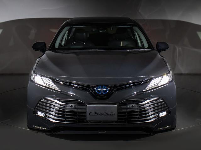 カムリ Ｇレザーパッケージ　（禁煙車）（オートサロンカラードラバイドグレーＢＭＷ）（新品２０インチＡＷ）（パノラマムーンルーフ）（フルエアロカスタム）（セーフティセンスレーダークルーズ）（プリクラッシュＢＳＭ）（黒本革）（21枚目）