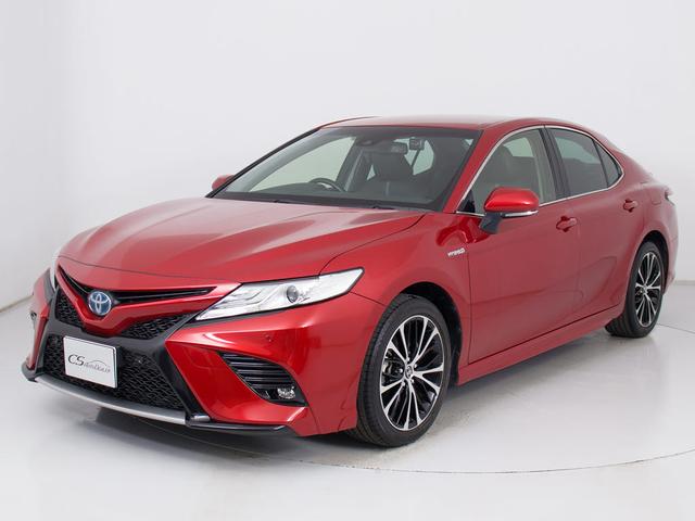 カムリ ＷＳレザーパッケージ　（禁煙）（セーフティセンス）（プリクラッシュ）（レーダークルーズ）（ＬＤＡ）（クリアランスソナー）（黒本革）（シートヒーター）（ＬＥＤヘッドライト）（メーカーオプションＳＤナビ）（Ｂｌｕｅｔｏｏｔｈ）（12枚目）