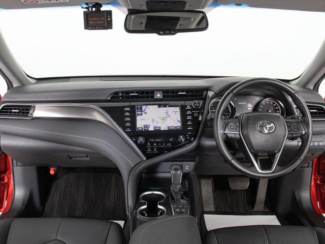 カムリ ＷＳレザーパッケージ　（禁煙）（セーフティセンス）（プリクラッシュ）（レーダークルーズ）（ＬＤＡ）（クリアランスソナー）（黒本革）（シートヒーター）（ＬＥＤヘッドライト）（メーカーオプションＳＤナビ）（Ｂｌｕｅｔｏｏｔｈ）（28枚目）