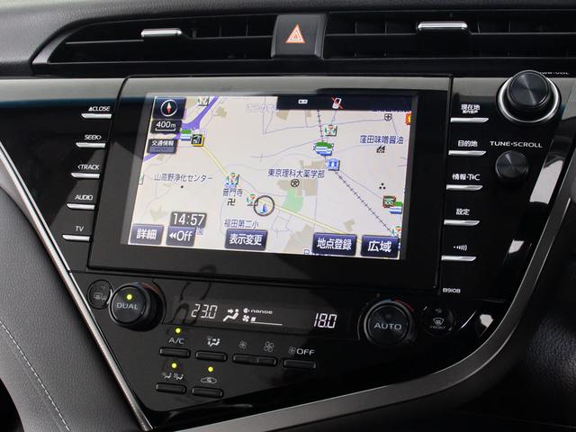 カムリ ＷＳレザーパッケージ　（禁煙）（セーフティセンス）（プリクラッシュ）（レーダークルーズ）（ＬＤＡ）（クリアランスソナー）（黒本革）（シートヒーター）（ＬＥＤヘッドライト）（メーカーオプションＳＤナビ）（Ｂｌｕｅｔｏｏｔｈ）（32枚目）