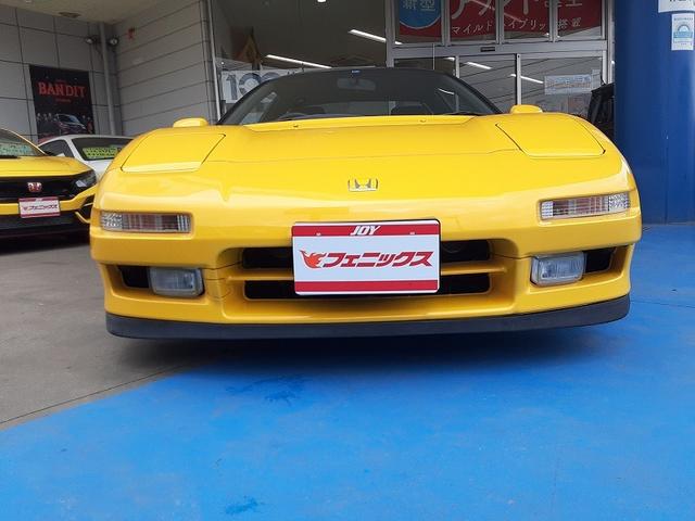 ＮＳＸ ＶＴＥＣ☆専用イエロー☆黒本革Ｓ☆走行４．２万ＫＭ☆修復無☆　☆試乗ＯＫ☆実走行４００００ｋｍ台☆ユーザー買取車　禁煙車　黒本革シート　パワーシート　クルーズコントロール　ＥＴＣ　ＤＫマフラールートＫＳ　純正アルミホイール　純正マフラー有　保証書　取説　記録簿（10枚目）