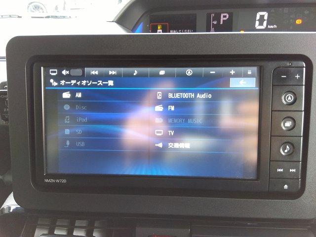 タント カスタムＲＳ　ターボ☆純正ナビ☆フルセグ☆Ｂｌｕｅｔｏｏｔｈ☆両側電動スライドドア☆全方位モニター☆衝突軽減ブレーキ☆車線逸脱警報☆ＬＥＤヘッドライト☆フォグ☆スーパースライドシート☆ハーフレザーシート（5枚目）