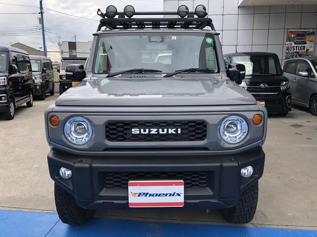 ジムニー XC 禁煙☆DAMD16インチアルミホイール☆サブコンピューター☆純正ナビ☆Bカメラ☆Bluetooth☆フルセグ☆純正前後ドライブレコーダー☆オープンカントリーRTタイヤ☆デュアルセンサーブレーキサポート(2枚目)