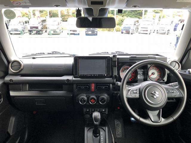 ジムニー XC 禁煙☆DAMD16インチアルミホイール☆サブコンピューター☆純正ナビ☆Bカメラ☆Bluetooth☆フルセグ☆純正前後ドライブレコーダー☆オープンカントリーRTタイヤ☆デュアルセンサーブレーキサポート(39枚目)