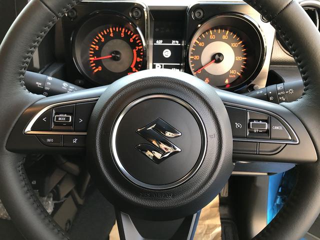 ジムニー XC 4型 10月登録未使用 リアパーキングセンサー 4WD ICターボ クルーズコントロール 前席シートヒーター デュアルセンサーブレーキサポート LEDライト ヘッドライトウォッシャー スマートキー(40枚目)