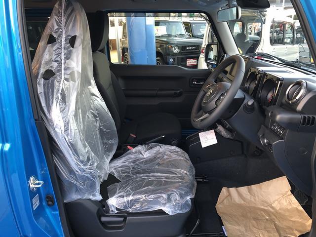 ジムニー XC 4型 10月登録未使用 リアパーキングセンサー 4WD ICターボ クルーズコントロール 前席シートヒーター デュアルセンサーブレーキサポート LEDライト ヘッドライトウォッシャー スマートキー(46枚目)