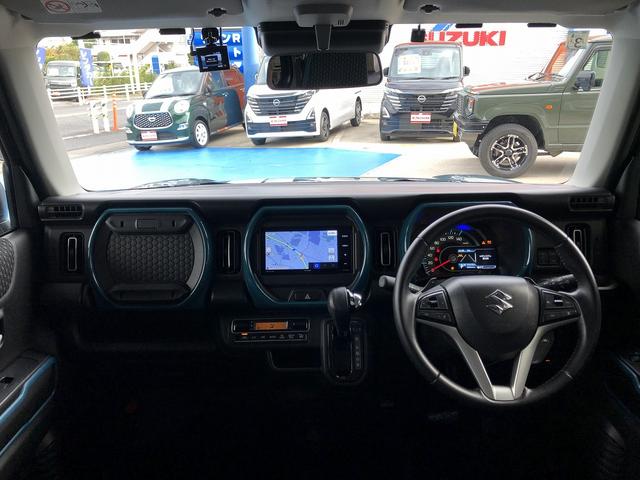 ハスラー ハイブリッドXターボ 禁煙車☆メモリーナビ☆フルセグTV☆Bluetooth☆前後ドラレコ☆前席シートヒーター☆パドルシフト☆クルーズコントロール☆オートリトラミラー☆LEDヘッドライト☆LEDフォグ☆パーキングセンサー(4枚目)