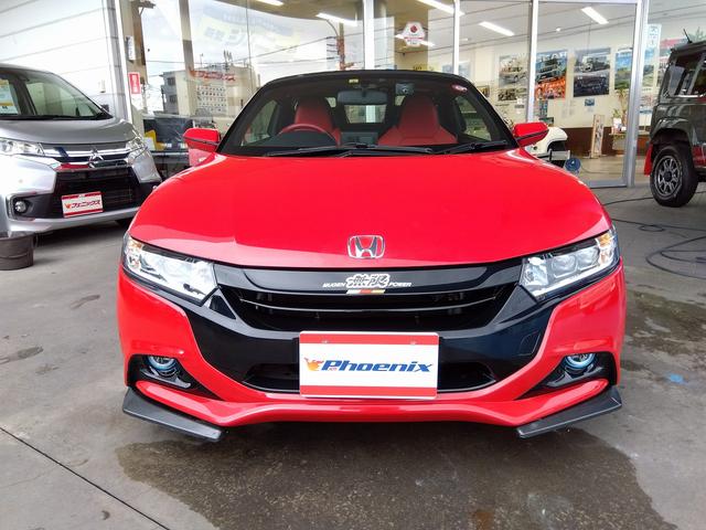 S660 α センターディスプレイ☆アクティブスポイラー☆モデューロフロントフェイスキット☆LEDフォグ☆無限サイドスポイラー☆モデューロディスクローター☆バックカメラ☆パドルシフト☆革調シートカバー☆ETC(16枚目)