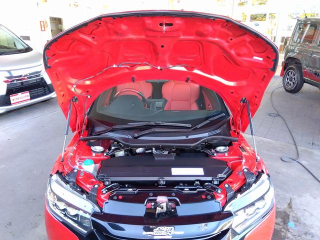 S660 α センターディスプレイ☆アクティブスポイラー☆モデューロフロントフェイスキット☆LEDフォグ☆無限サイドスポイラー☆モデューロディスクローター☆バックカメラ☆パドルシフト☆革調シートカバー☆ETC(51枚目)