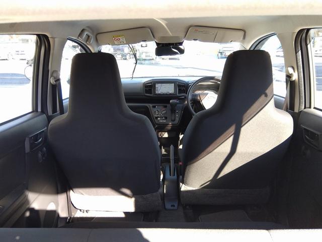 ミライース Ｌ　ＳＡＩＩＩ　禁煙車　カロッツェリアＳＤナビ　Ｂカメラ　Ｂｌｕｅｔｏｏｔｈ　スマートアシストＩＩＩ　キーレス　アイドリングストップ　フロアマット　ドアバイザー（11枚目）