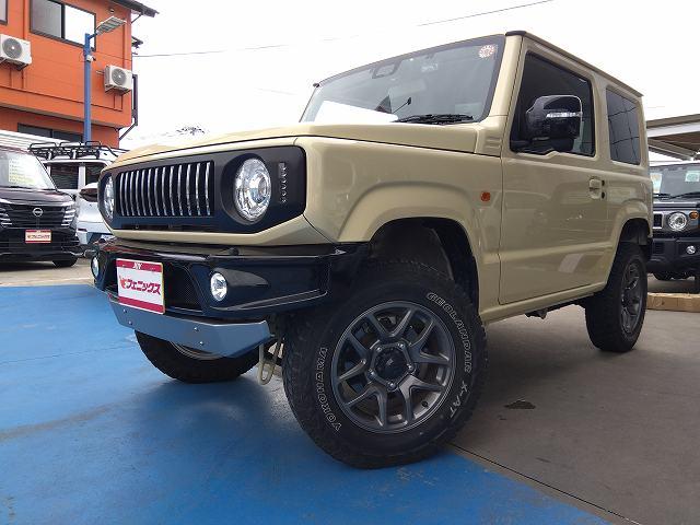 ジムニー ＸＣ　禁煙車　ジオランダーＡＴタイヤ　ＴＥＩＮ車高調　ＧＲｅｄｄｙエアクリ　フジツボマフラー　ストラーダナビ　Ｂカメラ　ＰＩＶＯＴサブコン　スロコン　フルセグＴＶ　ＶＡＬＥＮＴＩテール　シートヒーター（9枚目）