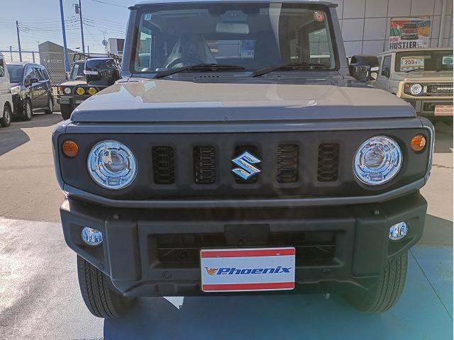 ジムニー ＸＣ　マイナー後モデル☆５型☆１１月登録未使用☆デュアルセンサーブレーキサポートＩＩ☆リアパーキングセンサー☆アダプティブクルーズコントロール☆前席シートヒーター☆ＬＥＤヘッドライト（10枚目）