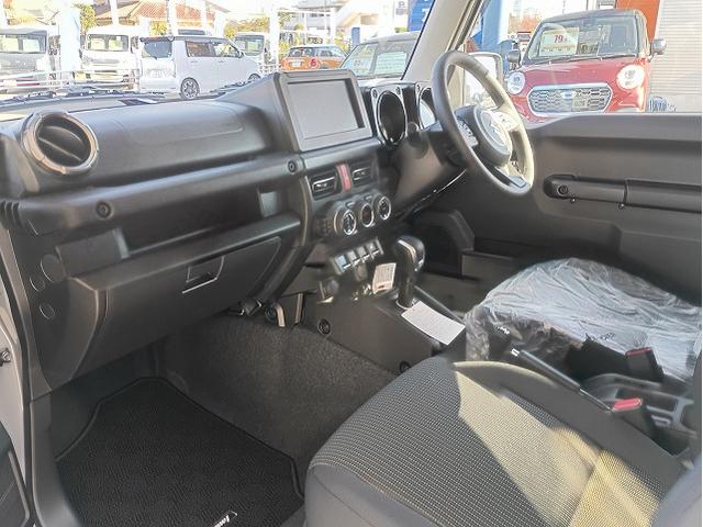 ジムニー ＸＣ　マイナー後モデル☆５型☆１１月登録未使用☆デュアルセンサーブレーキサポートＩＩ☆リアパーキングセンサー☆アダプティブクルーズコントロール☆前席シートヒーター☆ＬＥＤヘッドライト（56枚目）