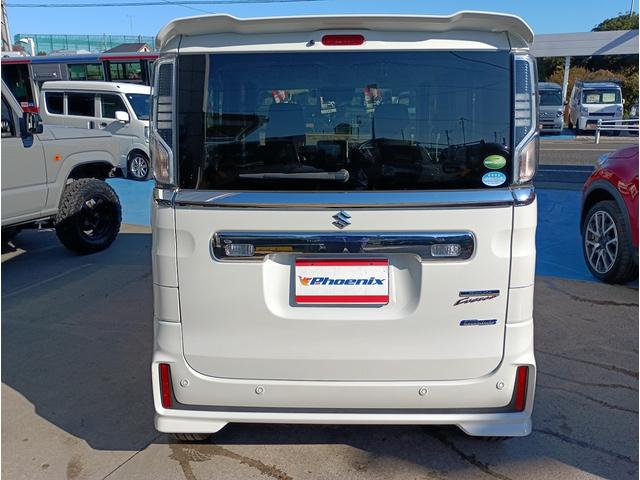 スペーシアカスタム ハイブリッドXS 禁煙車 純正ナビ 全方位モニター 純正前後ドライブレコーダー Bluetooth フルセグTV DVD再生 シートヒーター ハーフレザーシート リアパーキングセンサー ヘッドアップディスプレイ(48枚目)