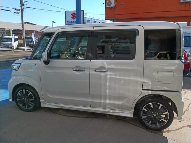 スペーシアカスタム ハイブリッドXS 禁煙車 純正ナビ 全方位モニター 純正前後ドライブレコーダー Bluetooth フルセグTV DVD再生 シートヒーター ハーフレザーシート リアパーキングセンサー ヘッドアップディスプレイ(59枚目)