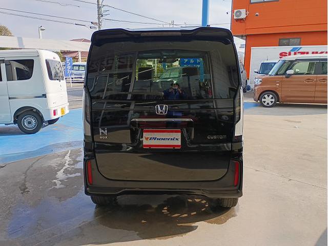 N-BOXカスタム ターボ 禁煙車☆純正8型ナビ☆フルセグ☆Bluetooth☆バックカメラ☆両側電動スライドドア☆衝突軽減ブレーキ☆レーンキープアシスト☆パドルシフト☆ETC☆オートリトラミラー☆革巻きステア☆スマートキー(19枚目)