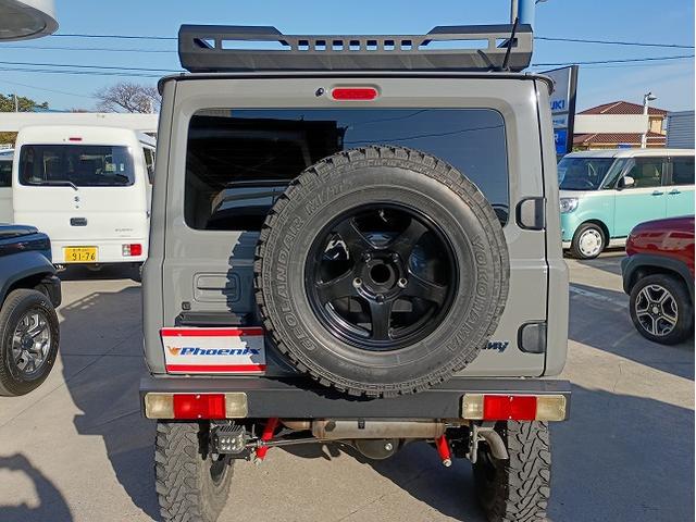 ジムニー ＸＣ　禁煙車☆５ＭＴ☆モーターファーム３インチリフトアップサス☆オートパーツサンライズスチール前後バンパー・スキッドプレート・ルーフキャリア☆ＡＴＯＴＯ９型ディスプレイオーディオ☆バックカメラ☆サイドカメラ（15枚目）