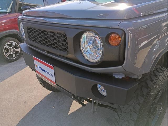 ジムニー ＸＣ　禁煙車☆５ＭＴ☆モーターファーム３インチリフトアップサス☆オートパーツサンライズスチール前後バンパー・スキッドプレート・ルーフキャリア☆ＡＴＯＴＯ９型ディスプレイオーディオ☆バックカメラ☆サイドカメラ（17枚目）