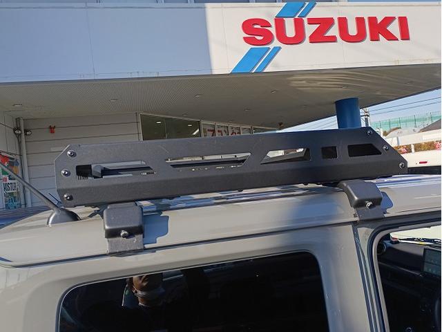 ジムニー ＸＣ　禁煙車☆５ＭＴ☆モーターファーム３インチリフトアップサス☆オートパーツサンライズスチール前後バンパー・スキッドプレート・ルーフキャリア☆ＡＴＯＴＯ９型ディスプレイオーディオ☆バックカメラ☆サイドカメラ（20枚目）