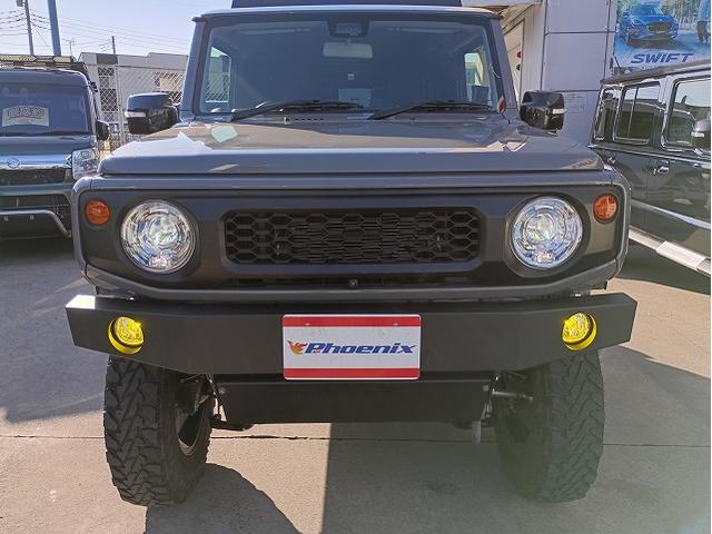 ジムニー ＸＣ　禁煙車☆５ＭＴ☆モーターファーム３インチリフトアップサス☆オートパーツサンライズスチール前後バンパー・スキッドプレート・ルーフキャリア☆ＡＴＯＴＯ９型ディスプレイオーディオ☆バックカメラ☆サイドカメラ（40枚目）