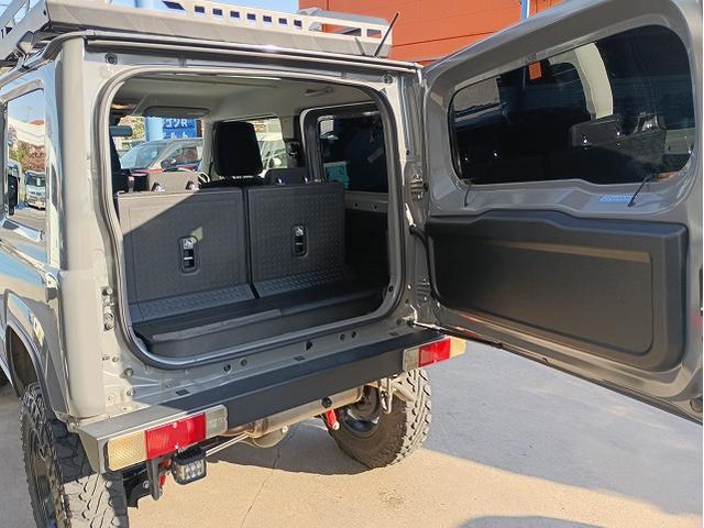 ジムニー ＸＣ　禁煙車☆５ＭＴ☆モーターファーム３インチリフトアップサス☆オートパーツサンライズスチール前後バンパー・スキッドプレート・ルーフキャリア☆ＡＴＯＴＯ９型ディスプレイオーディオ☆バックカメラ☆サイドカメラ（57枚目）