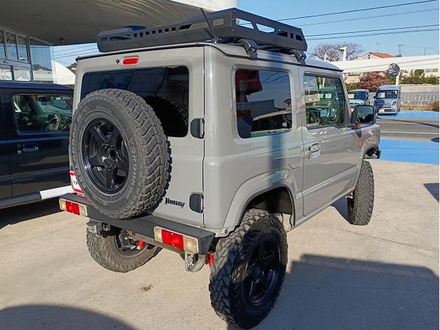 ジムニー ＸＣ　禁煙車☆５ＭＴ☆モーターファーム３インチリフトアップサス☆オートパーツサンライズスチール前後バンパー・スキッドプレート・ルーフキャリア☆ＡＴＯＴＯ９型ディスプレイオーディオ☆バックカメラ☆サイドカメラ（68枚目）