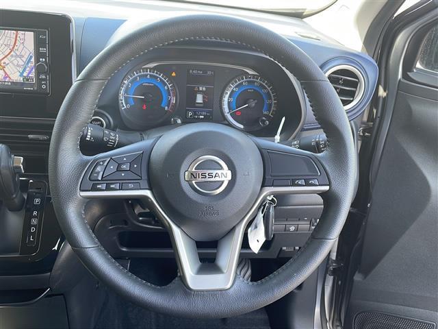ハイウェイスター X 禁煙車 純正ナビ(MJ119D-W)CD/BT/DTV/AM/FM/AUX バックカメラ 前方純正ドライブレコーダー スマートキー&プッシュスタート 純正アルミ LEDヘッドライト 衝突軽減システム(7枚目)