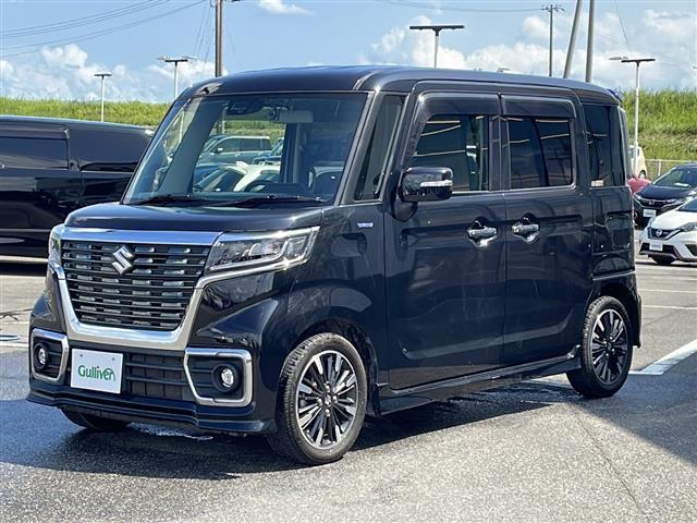 スペーシアカスタム ハイブリッドＸＳ　禁煙車　ＫＥＮＷＯＯＤナビ　ＭＤＶ－Ｚ９０４Ｗ　ＤＴＶ　ＣＤ　ＤＶＤ　ＢＴ　バックカメラ　ビルトインＥＴＣ　両側パワースライドドア　前方ドライブレコーダー　衝突軽減システム　アイドリングストップ（31枚目）