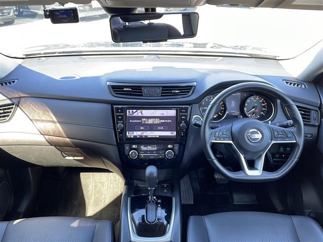 エクストレイル ２０Ｘｉ　フルセグテレビ　純正ナビ（Ｂｌｕｅｔｏｏｔｈ／ＤＴＶ／ＦＭ／ＡＭ）　プロパイロット　全席シートヒーター　前後ドラレコ　オートライト　衝突軽減　ビルトインＥＴＣ　ＨＩＤライト　スペアキー１本（42枚目）
