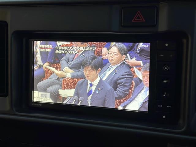 ハイゼットカーゴ DX SA III 4WD ナビ:NSZN-W71D(BT/DTV/FM/AM/フルセグ) バックカメラ オートライト ETC 衝突軽減 アイドリングストップ コーナーセンサー ドアバイザー(9枚目)