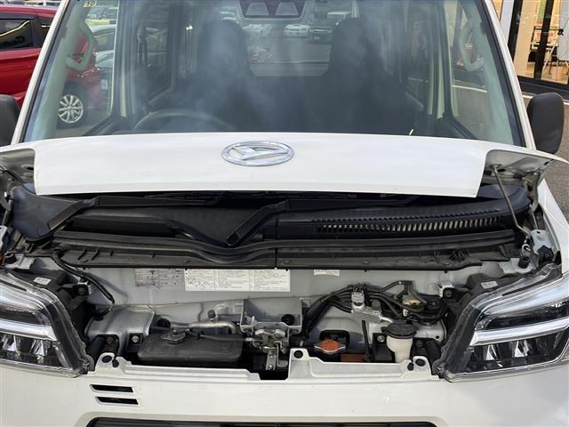 ハイゼットカーゴ DX SA III 4WD ナビ:NSZN-W71D(BT/DTV/FM/AM/フルセグ) バックカメラ オートライト ETC 衝突軽減 アイドリングストップ コーナーセンサー ドアバイザー(38枚目)