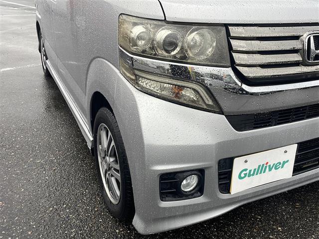 Ｎ－ＢＯＸカスタム ２トーンカラースタイル　Ｇ　ＳＳパッケージ　ナビ：ＶＸＭ－１５５ＶＸｉ（ＢＴ／ＤＴＶ／ＦＭ／ＡＭ／ワンセグ）　バックカメラ　両側電動ドア　スペアキー１本　ＥＴＣ　純正１４インチＡＷ　純正フロアマット　ウィンカーミラー　フォグランプ（34枚目）