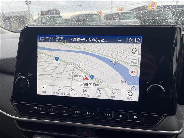 ノート Ｘ　純正ナビ　アラウンドビューモニター　インテリジェントインナーミラー　プロパイロット　前席シートヒーター　ステアリングヒーター　前後コーナーセンサー　衝突軽減システム　ＬＥＤヘッドライト（8枚目）